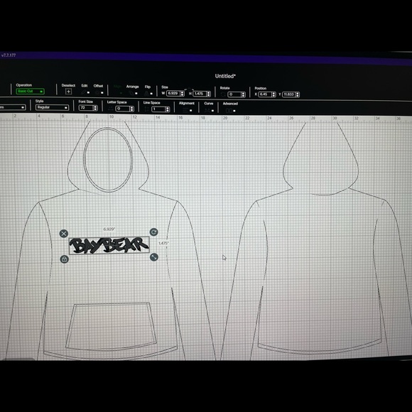 my brand name baybear here in San Jose california also do custom heat press dm - Picture 4 of 5